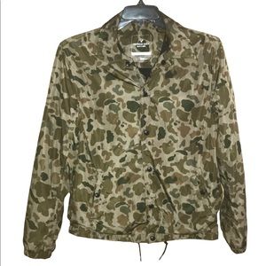 American Eagle Outfitters Camo Windbreaker Jacket